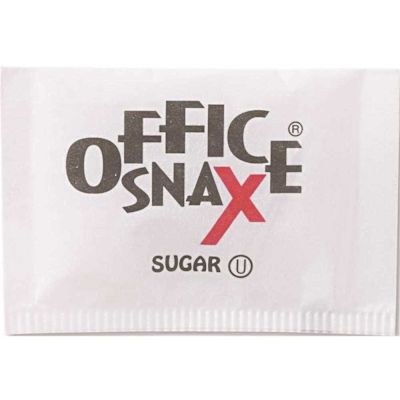 Office Snax Premeasured Single-Serve Sugar Packets (1200 per Carton)