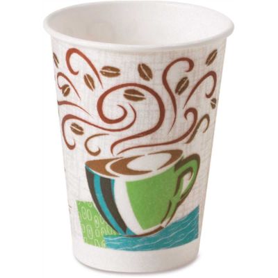DIXIE 16 oz. Coffee Haze Insulated Paper Hot Cup with Fits Large Lids (20 Sleeves per Case, 50 Cups per Sleeve)