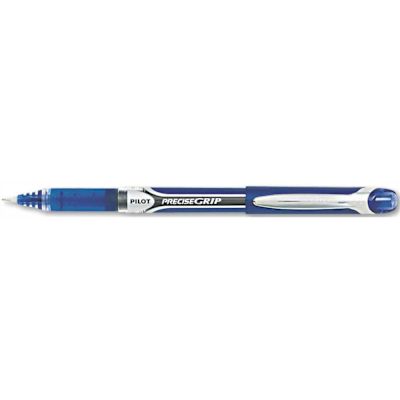PILOT CORP. OF AMERICA COPY 0 PILOT PRECISE GRIP ROLLER BALL STICK PEN, BLUE INK, BOLD