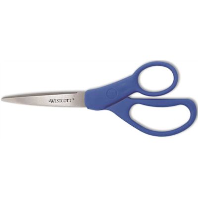 ACME United PREFERRED LINE STEEL SCISSORS, 7" LENGTH, 3-1/4" CUT