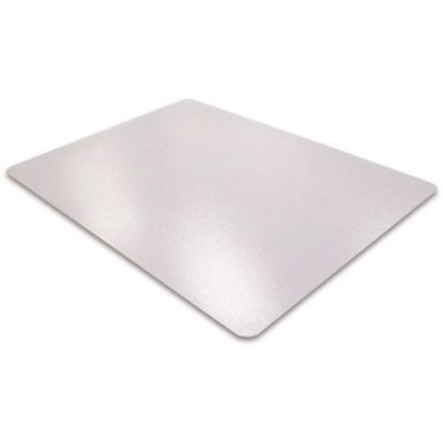 Cleartex 53 in. x 45 in. Advantage Mat Phthalate Free PVC Chair Mat for Hard Floors