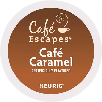 Cafe Escapes Cafe Caramel K-Cups (24 per Box)