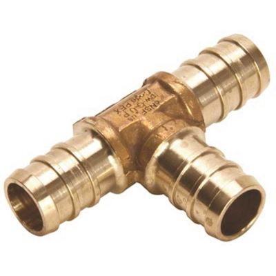 Zurn 3/4 in. x 3/4 in. x 3/4 in. Brass PEX Tee