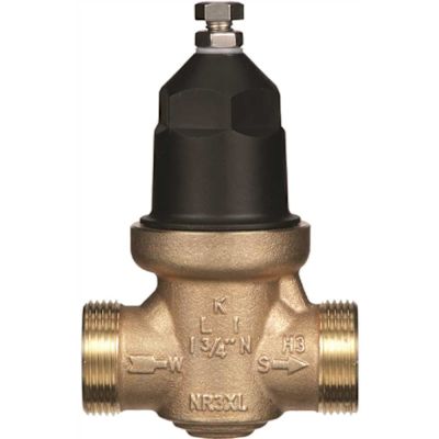 Wilkins 3/4 in. NR3XL Pressure Reducing Valve with Double Union FNPT Connection Lead Free