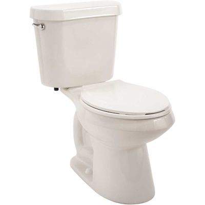 2-piece 1.28 GPF High Efficiency Single Flush Round Toilet in White, Seat Included (3-Pack) 2-piece 1.28 GPF High Efficiency Single Flush Round Toilet in White, Seat Included (3-Pack)