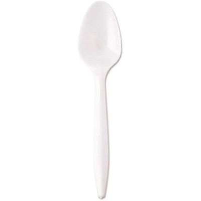 GEN Wrapped Cutlery 5-7/8 in. Teaspoon Medium Weight White (1000 per Case)