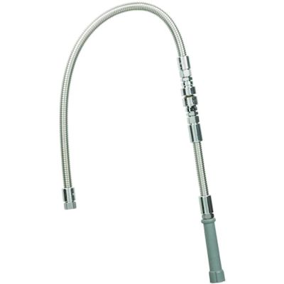 T&S Flexible Stainless Steel Hose with Vacuum Breaker