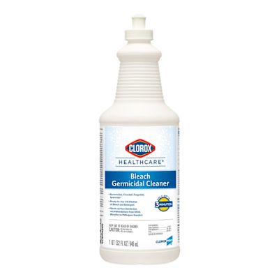 Clorox Healthcare Bleach Germicidal Cleaner Pull-Top, 32 Fluid Ounces (68832)
