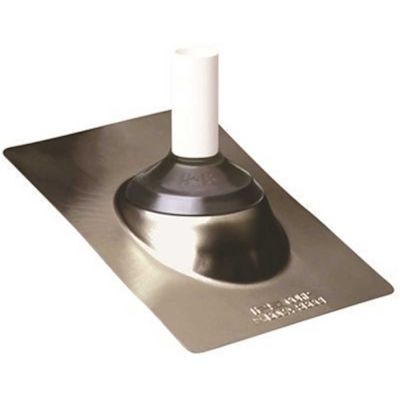 IPS Corporation 1-1/4 in. or 1-1/2 in. Roof Flashing Galvanized For Vent Pipe