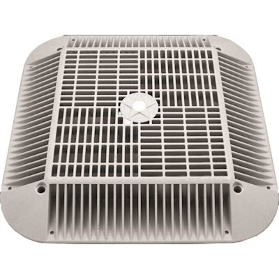 Aquastar POOL DRAIN COVER SQUARE RETROFIT 14 IN.