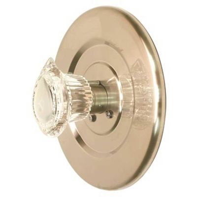 ProPlus 1-Handle Trim Kit with Acrylic Handle in Brushed Nickel (Valve not include)