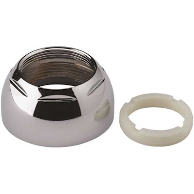 Delta Tank Lever Handle Cap Assembly in Chrome