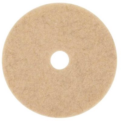 3M Niagara 20 in. Natural Tan Hog's Hair Floor Pad (5-Count)