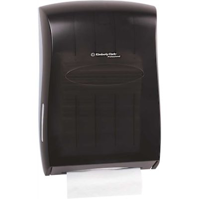 Kimberly-Clark Universal Folded Towel Dispenser, Black, 1 Dispenser / Case