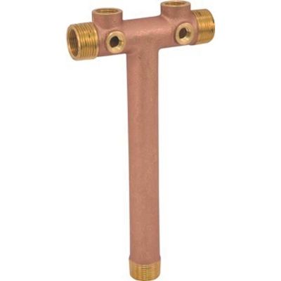 ProPlus 1 in. x 11 in. Brass Cross Tee Lead Free