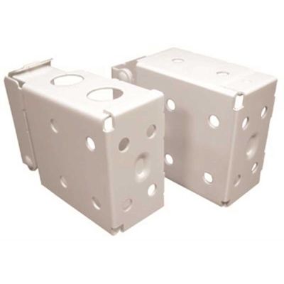 Designer's Touch MINI BLIND BRACKETS, ALABASTER