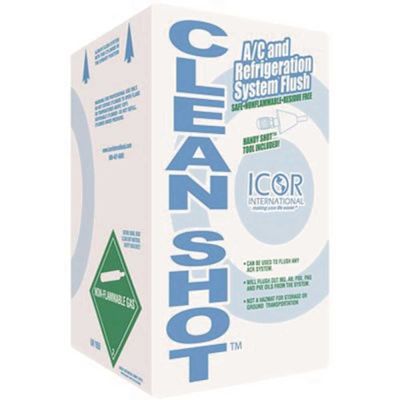 ICOR International Cleanshot AC and Refrigeration System Flush with Handy Shot Tool, 5 lbs. Cylinder