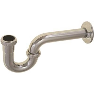 Premier 1-1/4 in. Brass P-Trap, 22-Gauge