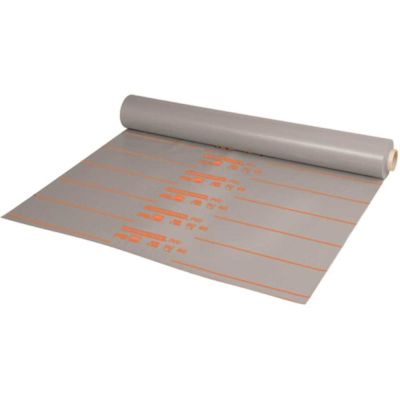Water-Tite 40 ml 6 ft. x 50 ft. PVC Shower Pan Liner in Gray