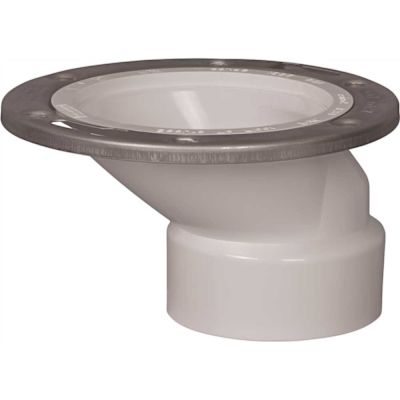 IPS Corporation 3 in. x 4 in. DWV PVC Closet Flange