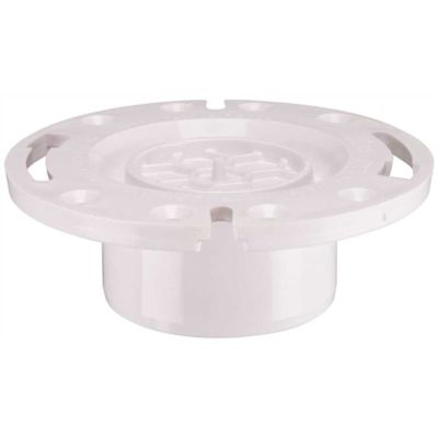 Water-Tite Techno Plastic Closet Flange for 3 in. or 4 in. PVC Pipe