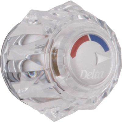 Delta Clear Knob Handle for 13/14 Series Shower Faucets