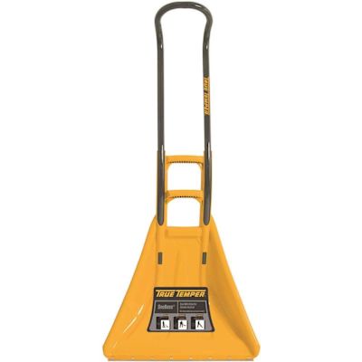 True Temper 43 in. Aluminum Handle 26 in. Poly Blade SnoBoss Snow Shovel