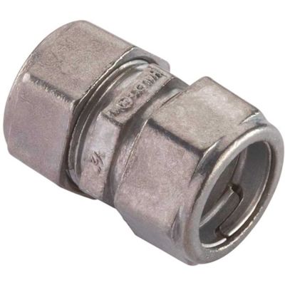 Halex 1/2 in. Electrical Metallic Tube (EMT) Compression Coupling (5-Pack)