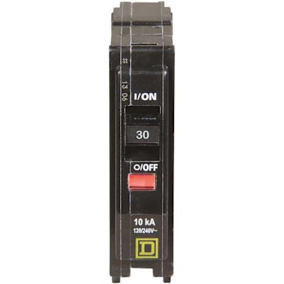Square D QO 30 Amp Single-Pole Circuit Breaker(QO130CP)
