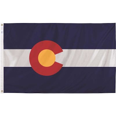 Valley Forge Flag 3 ft. x 5 ft. Nylon Colorado State Flag