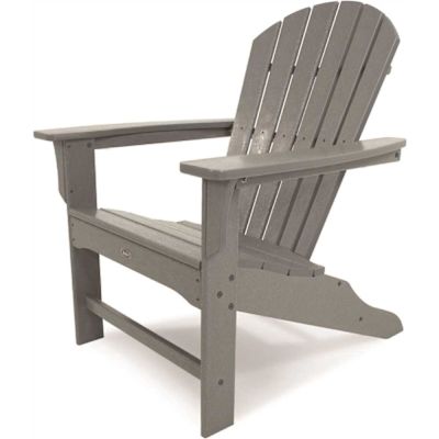 Trex Outdoor Furniture Yacht Club Shellback Stepping Stone Plastic Patio Adirondack Chair