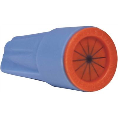 DryConn Small Waterproof Wire Connectors, Aqua/Orange (20-Pack)