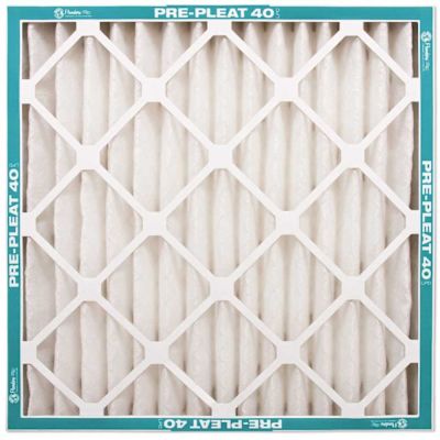 Flanders 18 in. x 25 in. x 1 in. Prepleat Air Filter 40 MERV 8 (Case of 12)