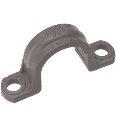 Carlon 1/2 in. Electrical PVC Conduit Clamp (25-Pack) (E977DC-18-HD)