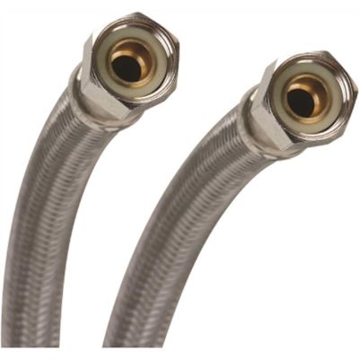 Fluidmaster 3/8 in. Compression x 3/8 in. Compression x 48 in. L Braided Stainless Steel Dishwasher Connector