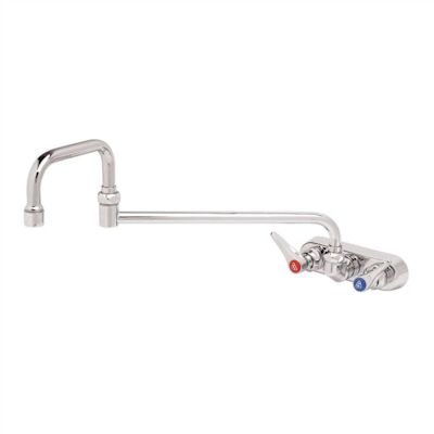 T&S Workboard 2 Handle Standard Kitchen Faucet in Chrome