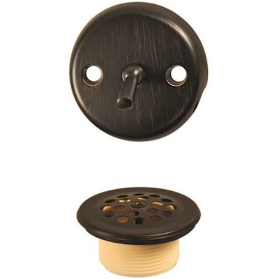 DANCO Trip Lever Bath Tub Drain and Overflow Trim Kit in Oil Rubbed Bronze