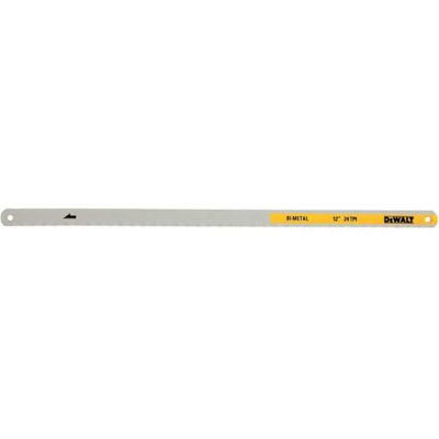 DEWALT 12 in. 24-TPI Bi-Metal Hacksaw Blade (2-Pack)
