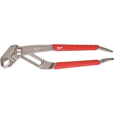 Milwaukee 10 in. V-Jaw Pliers with Comfort Grip and Reaming Handles