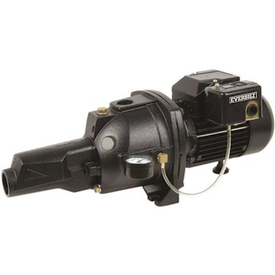 Everbilt 3/4 HP Cast Iron Convertible Deep Well Jet Pump