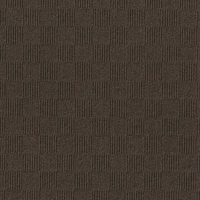Foss Cascade - Mocha - Brown Commercial/Residential 24 x 24 in. Peel and Stick Carpet Tile Square (60 sq. ft.)