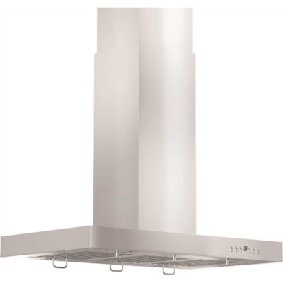 ZLINE Kitchen and Bath 30 in. 400 CFM Convertible Island Mount Range Hood in Stainless Steel