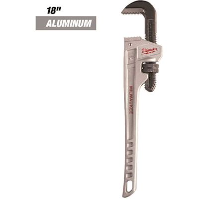 Milwaukee 18 in. Aluminum Pipe Wrench