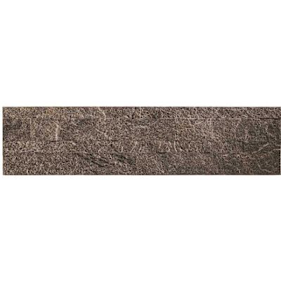 Aspect 23.6 in. x 5.9 in. Frosted Quartz Peel and Stick Stone Decorative Tile Backsplash