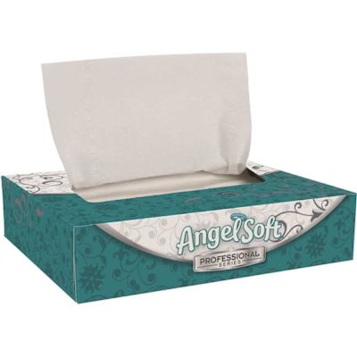 2-Ply Facial Tissue, PersOnal Size Flat Box, 3,000 Sheets Per Case, 60 Boxes at 50 Sheets Per Box