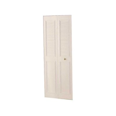 Dunbarton Corporation DUNBARTON THE CLASSIC METAL BI-FOLD DOOR, BRIGHT WHITE, 2 PANEL, 30X80 IN.