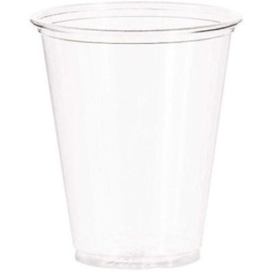 7 oz. Clear Solo Ultra Clear Pet Plastic Cold Drink Cups (1,000-Per Case)