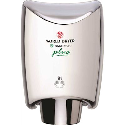 WORLD DRYER SMARTDRI PLUS POLISHED SS