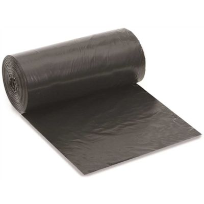 Berry Global 55-60 Gal. 36 In. X 60 In. 4 Mil. Black Low-Density Trash Bags, Case Of 50
