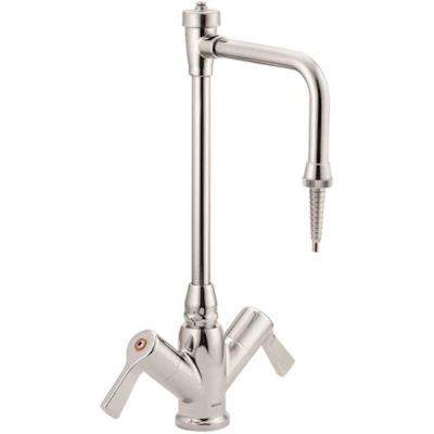 MOEN M-Dura Commercial Double-Handle Vandal Resistant Laboratory Faucet in Chrome